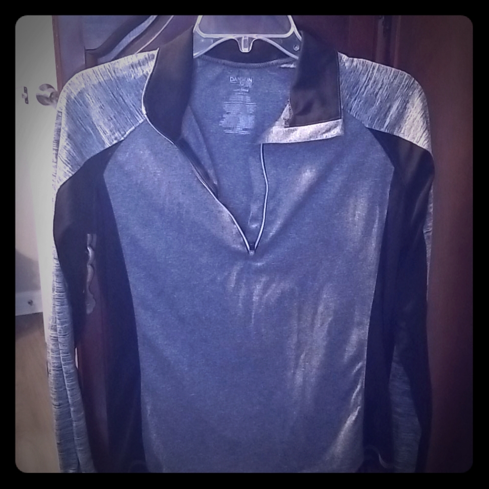 Three quarter zip shirt